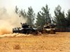 Турция нагази с  танкове в Сирия