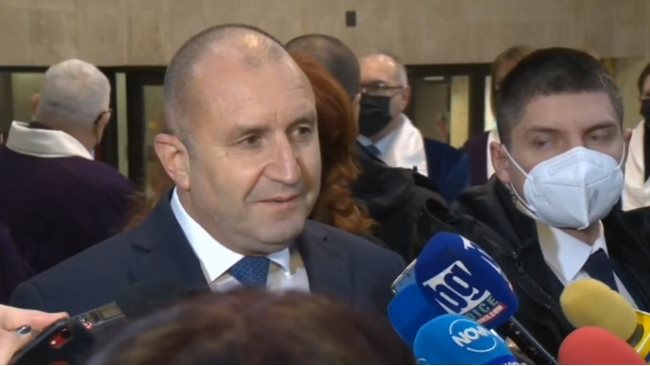 Rumen Radev on the interrogation of the Prime Minister: this is a form of institutional blackmail (Video)