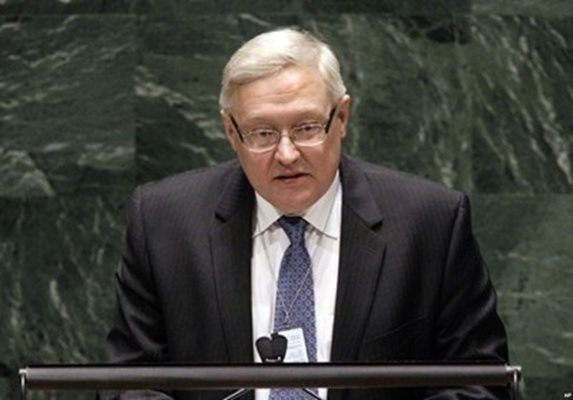Руският заместник-министър на външните работи Сергей Рябков Снимка:Ройтерс