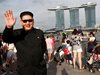 Задържаха за разпит имитатора на Ким Чен Ун в Сингапур (Снимки)