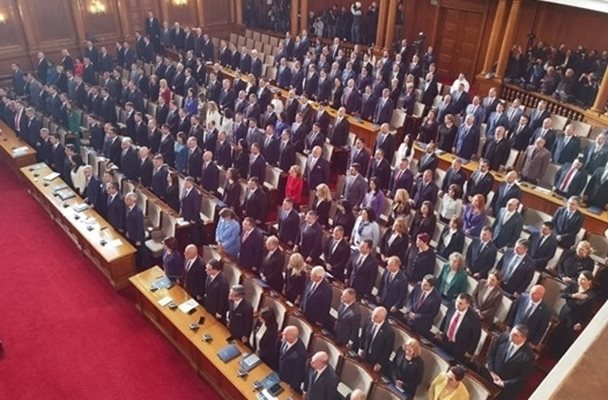 Депутатите от 48-ия парламент полагат клетва. СНИМКА: Архив