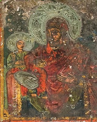Иконата е над 320 години и е намерена зазидана в Лопушанския манастир “Св. Йоан Предтеча” на 10 януари 2014 г.