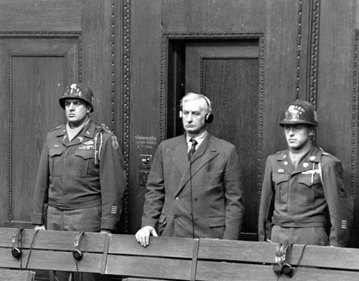 Фридрих Флик е осъден от Нюрнебргския процес заради използването на робски труд за производство на въоръжение за нацистите.