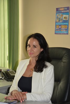 Силвия Илкова, главен експерт в дирекция „Маркетинг“ на Български спортен тотализатор