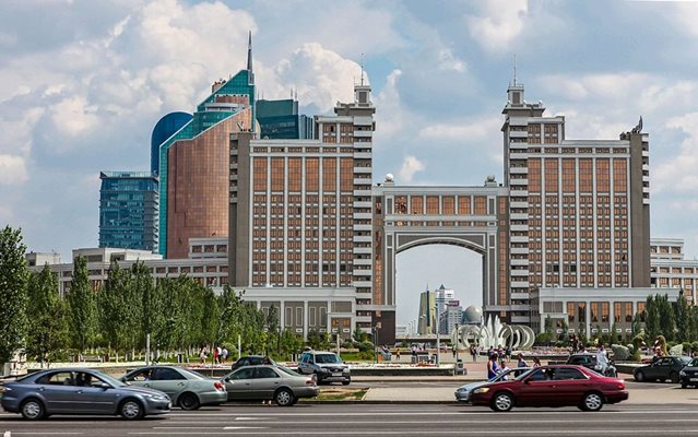 Столицата на Казахстан Астана СНИМКА: Уикипедия/Ninaras