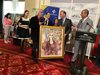 Картината, която Цветанов подари на Вебер, е на великотърновски художник