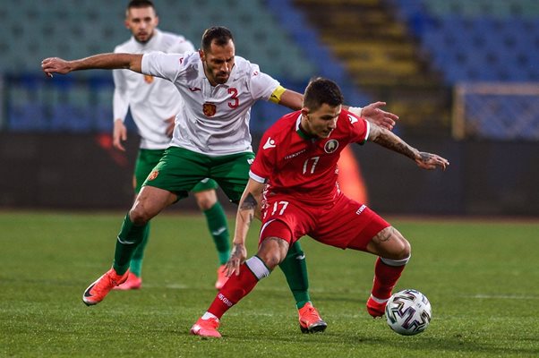 България загуби с 0:1 контролата срещу Беларус