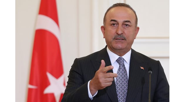 Турският външен министър Мевлют Чавушоглу СНИМКА: РОЙТЕРС
