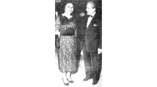 Иван-Асен Георгиев със съпругата си в Ню Йорк.