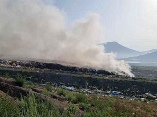 Огнеборци са използвали 16 тона вода, за да потушат пламъците.