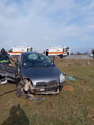 Една от ранените  починала в линейката, на път за болницата.