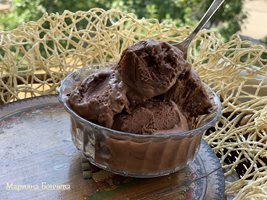 Домашен шоколадов сладолед с 3 съставки