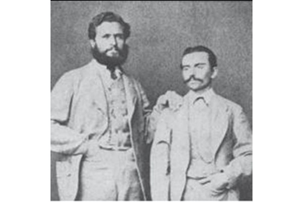 Димитър Пъшков (вляво) и Марин Поплуканов