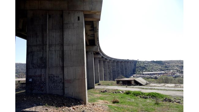 The 30-year-old stopped his car on the Vitinya bridge and jumped upside down