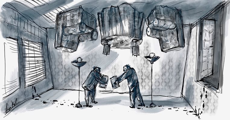 Преговорите протекоха в нормална обстановка - ето как ги нарисува Анри Кулев