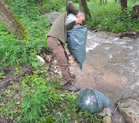 Започна зарибяване с балканска пъстърва на територията на ЮЗДП.