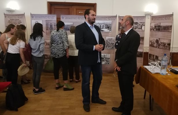 Емил Врежаков и Явор Стоянов – съветник в службата по култура, образование и наука в българското посолство в Румъния
