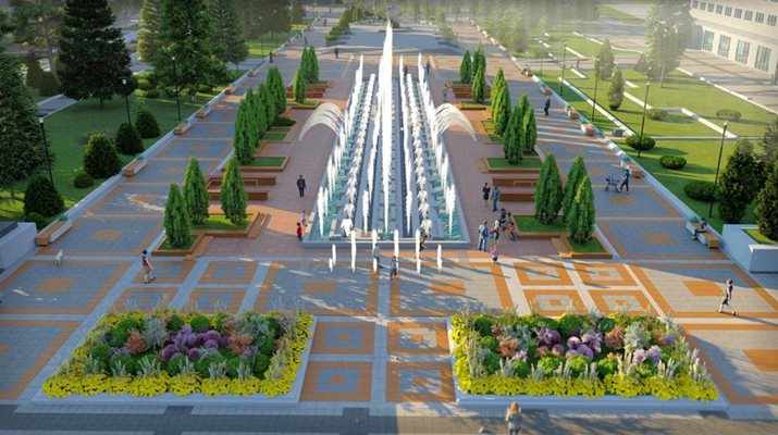Новата визия на площад "Жеравица"