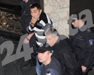 Пишман обирджиите Бончо и Дончо остават в ареста. Снимки ДЕСИСЛАВА КУЛЕЛИЕВА
