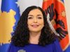 Косовската президентка: Подкрепяме Украйна, знаем каква е цената на свободата