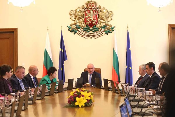 Заседание на Министерски съвет СНИМКА: Велислав Николов