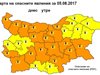 Оранжев код за опасно горещо време в 17 области в страната