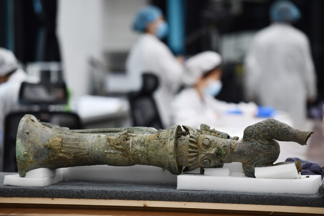 Археолози представиха последните находки от проучването на „Сансиндуей“