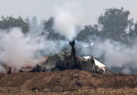 Израелска военна операция на границата с Газа СНИМКА: Ройтерс