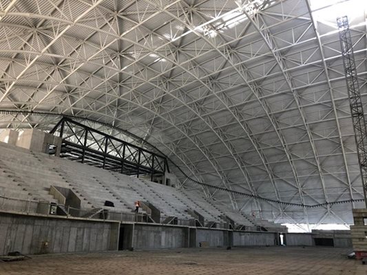 Зала “Арена Бургас” скоро ще приема спортни и културни събития.