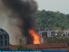 Пожарът в Тютюневия град в Пловдив е локализиран (Видео)