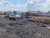 700 дка стърнища и сухи треви изгоряха в Пловдивско (Снимки)