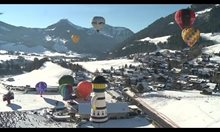 Шоу и балони с горещ въздух в Швейцария