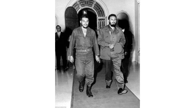 Фидел Кастро и Че Гевара 