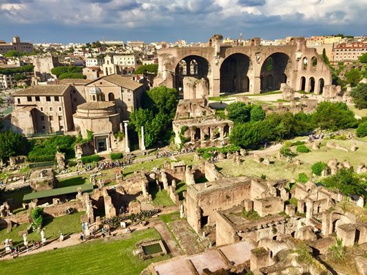 Останки от Древния Рим в италианската столица