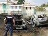 Взрив на 3 коли паникьоса плажуващи в Сарафово (снимка)