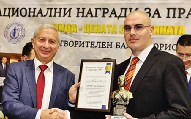 Спряганият за премиер Петър Илиев (вдясно)