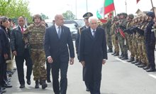Радев отказа да коментира политиката на военния полигон "Ново село" (Снимки)