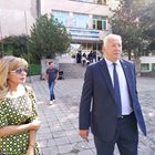 Кметът Здравко Димитров днес гласува със съпругата си Меглена. Снимка: Авторът
