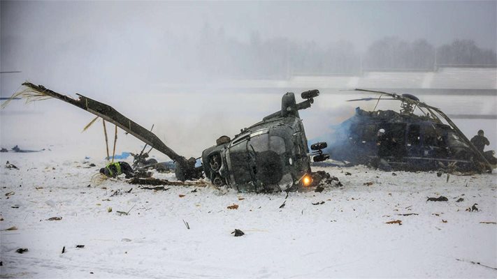 Трагедия в Берлин: Хеликоптери паднаха на Олимпийския стадион