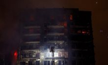 Валенсия обяви тридневен траур след пожара в жилищен блок
