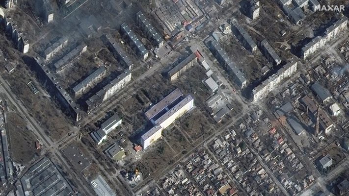 Сателитна снимка на Мариупол
СНИМКА: Ройтерс