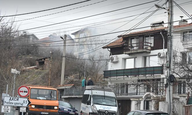 Взривът  в Банкя
Снимка: Георги Палейков