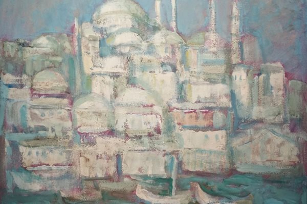 "Истанбул", - картина на Гоева