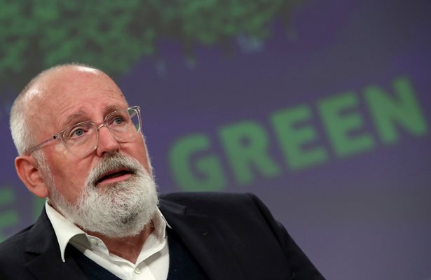 Вицепрезидента на ЕК за Европейския зелен пакт Франс Тимерманс