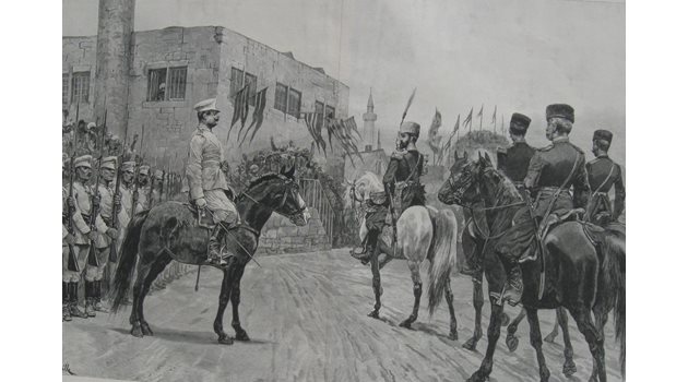 Князът пристига в Пловдив - септември 1885 г.