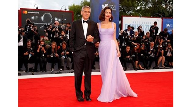 Джордж и Амал Клуни  СНИМКА: Ройтерс