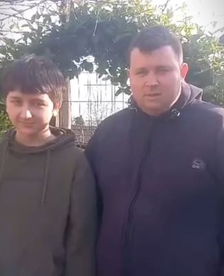 Цветан Веселинов и синът му Самуил от Враца