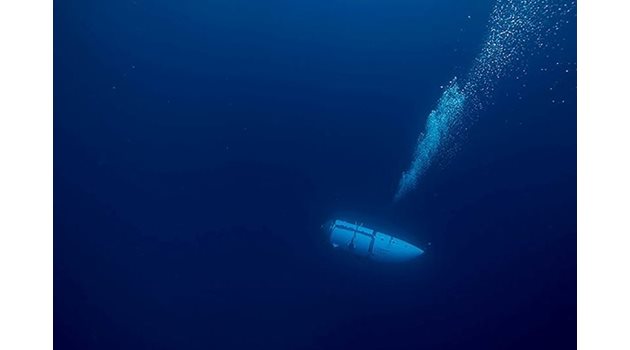 Подводницата "Титан"
СНИМКА: Ройтерс