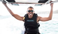 Бившият американски президент Барак Обама на почивка
