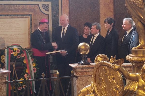 Официалните делегации на България и Северна Македония почетоха със съвместно събитие в Рим делото на Светите братя Кирил и Методий